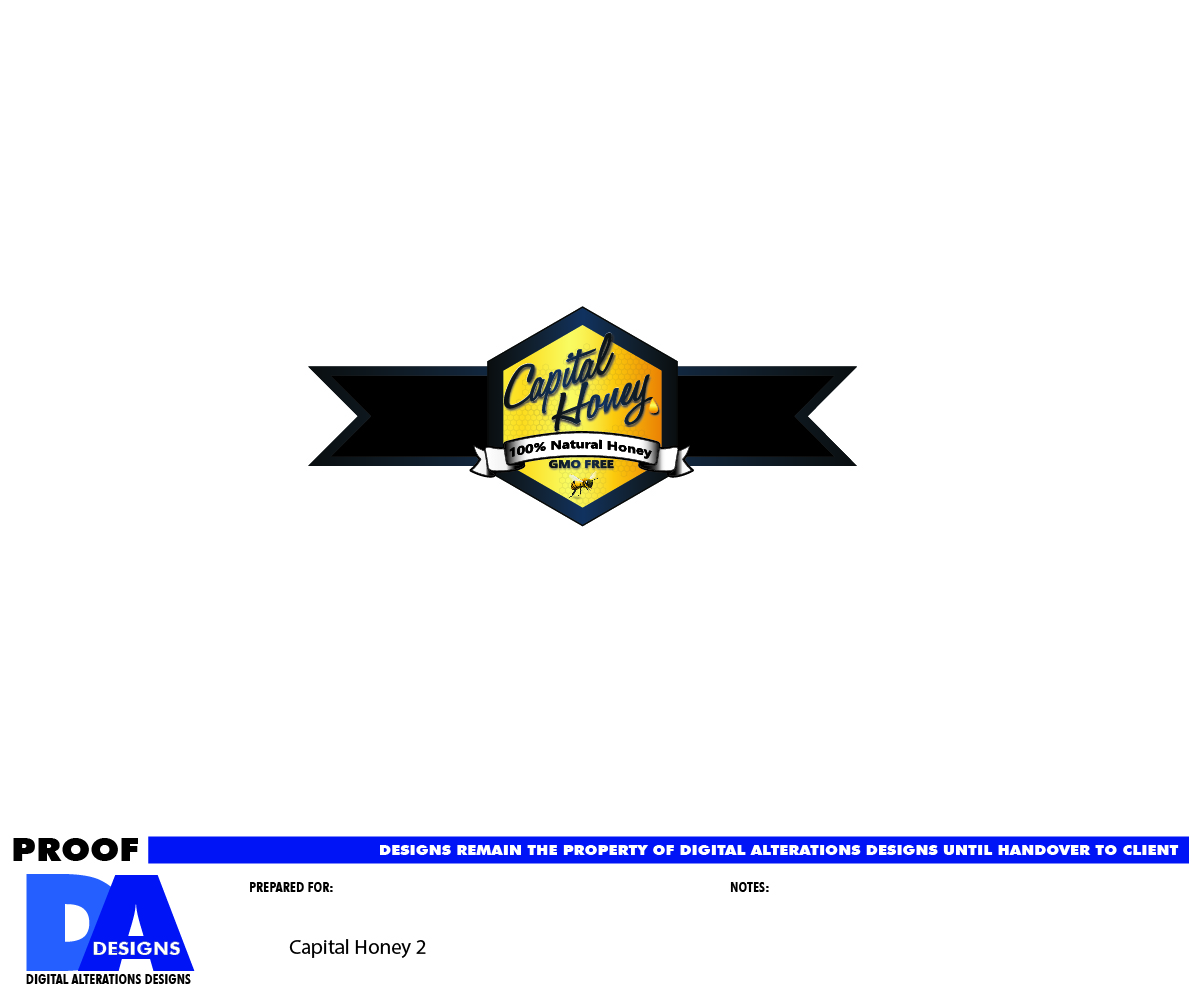 Label Design by da-designs for Capital Honey | Design #10490169