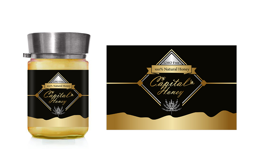 Label Design by Polina_pro for Capital Honey | Design #10497646