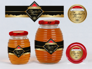 Etikett-Design von Polina_pro für Capital Honey | Design: #10509874