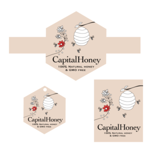 Label Design by Thomasdesign for Capital Honey | Design #10597552