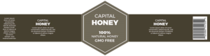 Label Design by Surjith Sachith for Capital Honey | Design #10484956