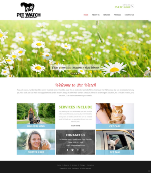Web Design by pb for this project | Design: #10468089
