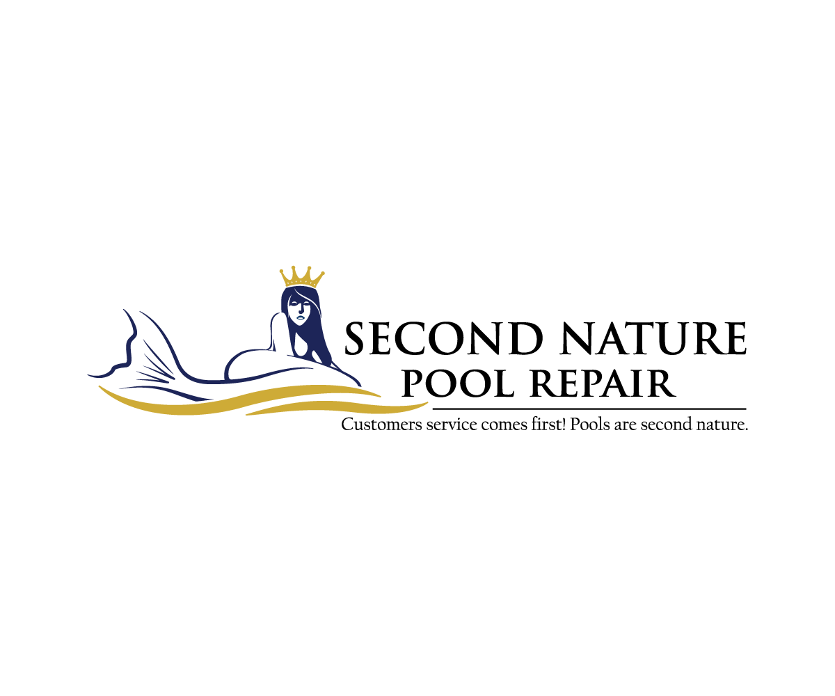 Logo Design by sourgraping for  Second Nature Pool Repair  | Design #10489679