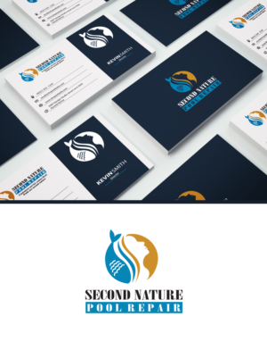 Logo Design by anonrotide for  Second Nature Pool Repair  | Design #10507670