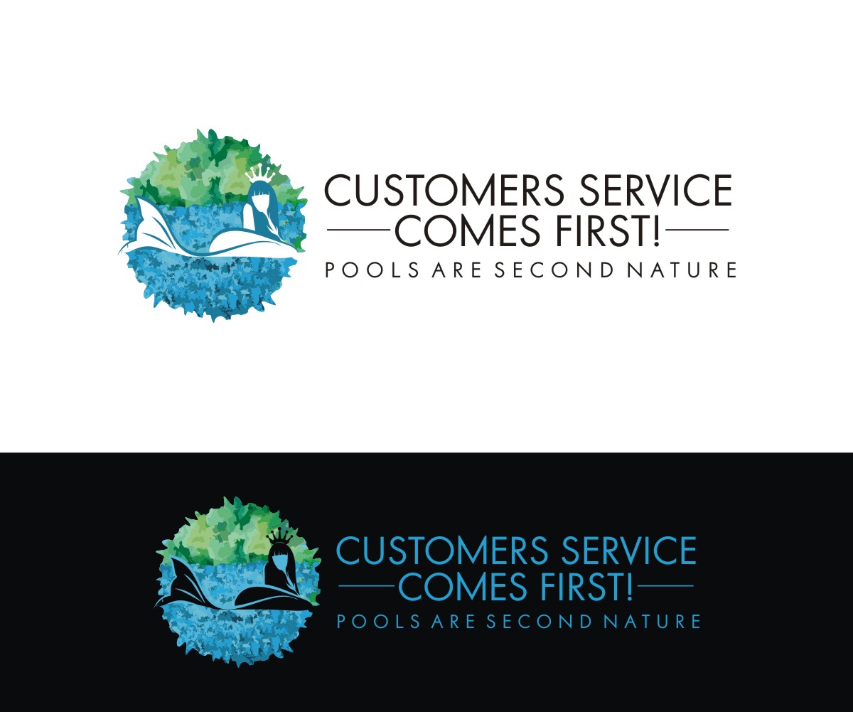 Logo Design by N83touchthesky for  Second Nature Pool Repair  | Design #10470202