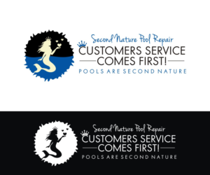 Logo Design by N83touchthesky for  Second Nature Pool Repair  | Design: #10473209
