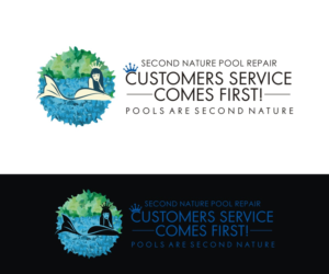 Logo Design by N83touchthesky for  Second Nature Pool Repair  | Design: #10473268