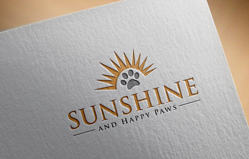Diseño de Logo por logomaster24 para Sunshine and Happy Paws | Diseño #10569552