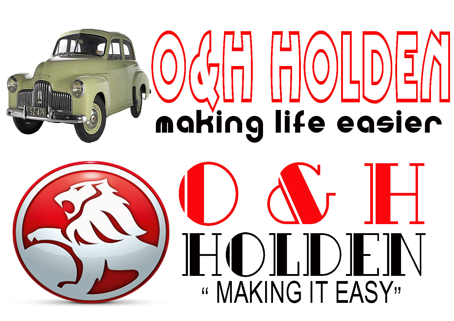 Logo Design by Mark Walton for O&H Holden | Design #10483832