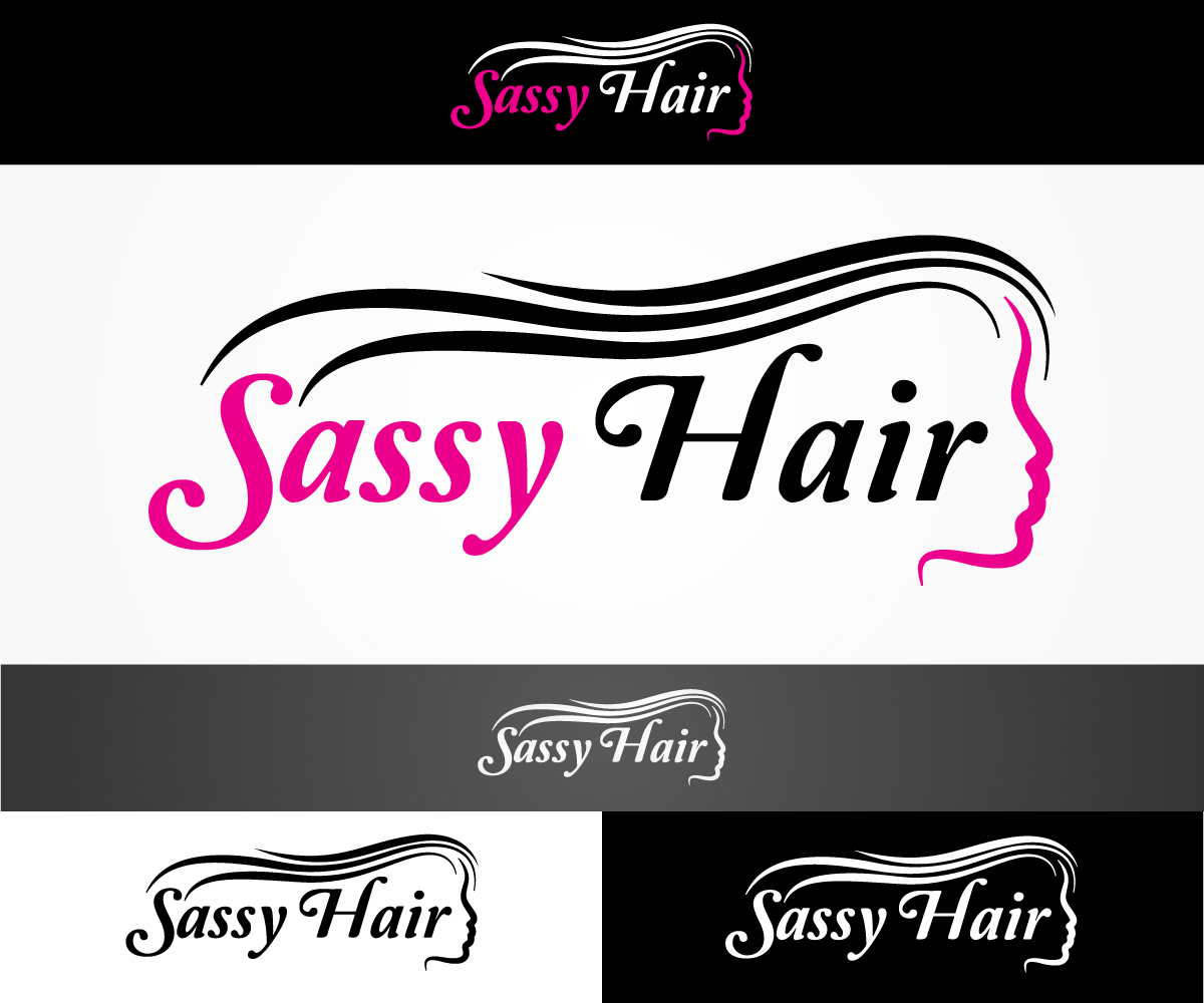 Logo-Design von sangeloenriquez für Sassy Hair by TS INC | Design #10488299