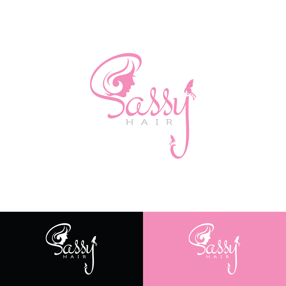 Logo Design by Melodi_Prima for Sassy Hair by TS INC | Design #10541310