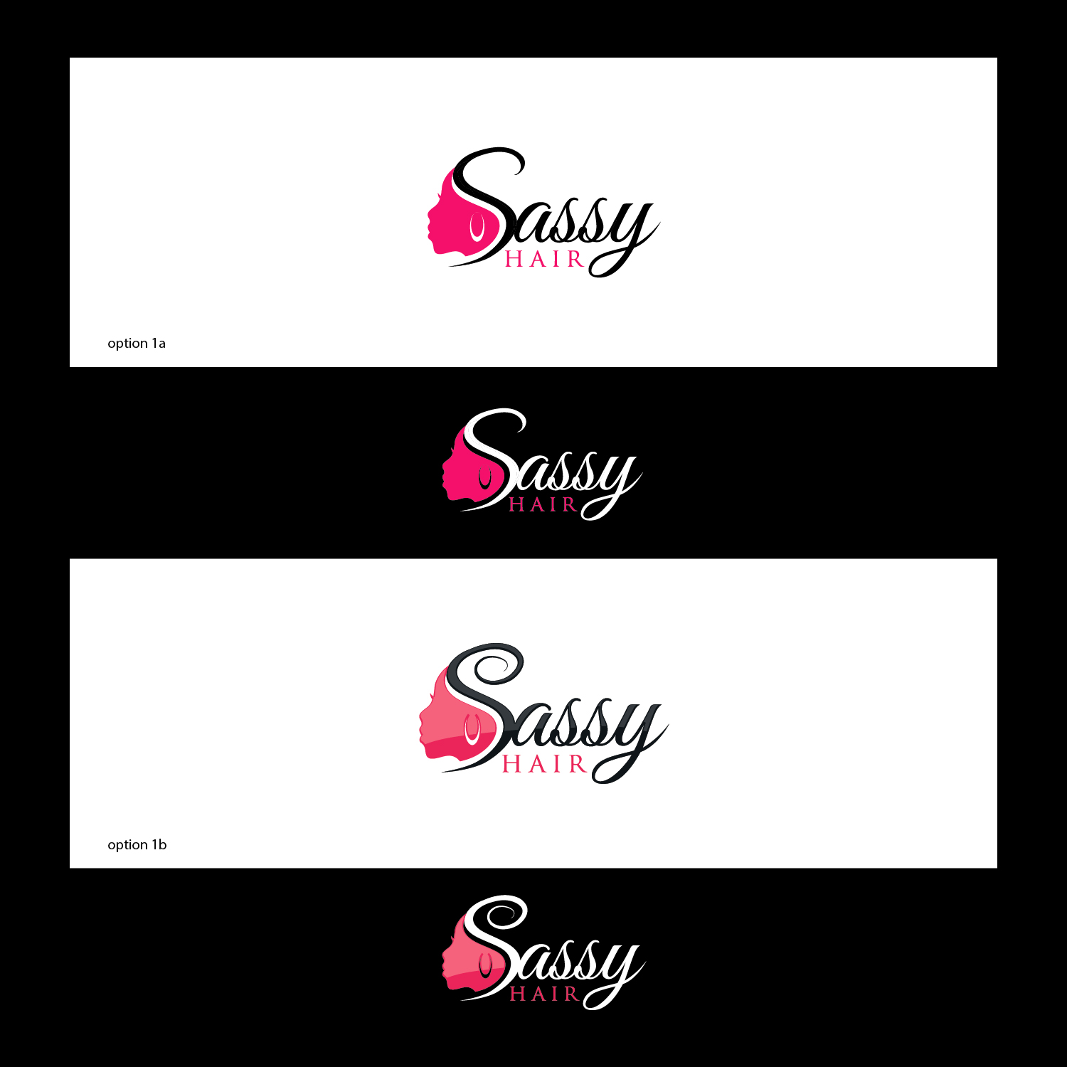 Diseño de Logo por Logo Spider para Sassy Hair by TS INC | Diseño #10561664