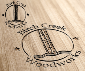 Logo Design by dcooke for Birch Creek Woodworks | Design: #10552529