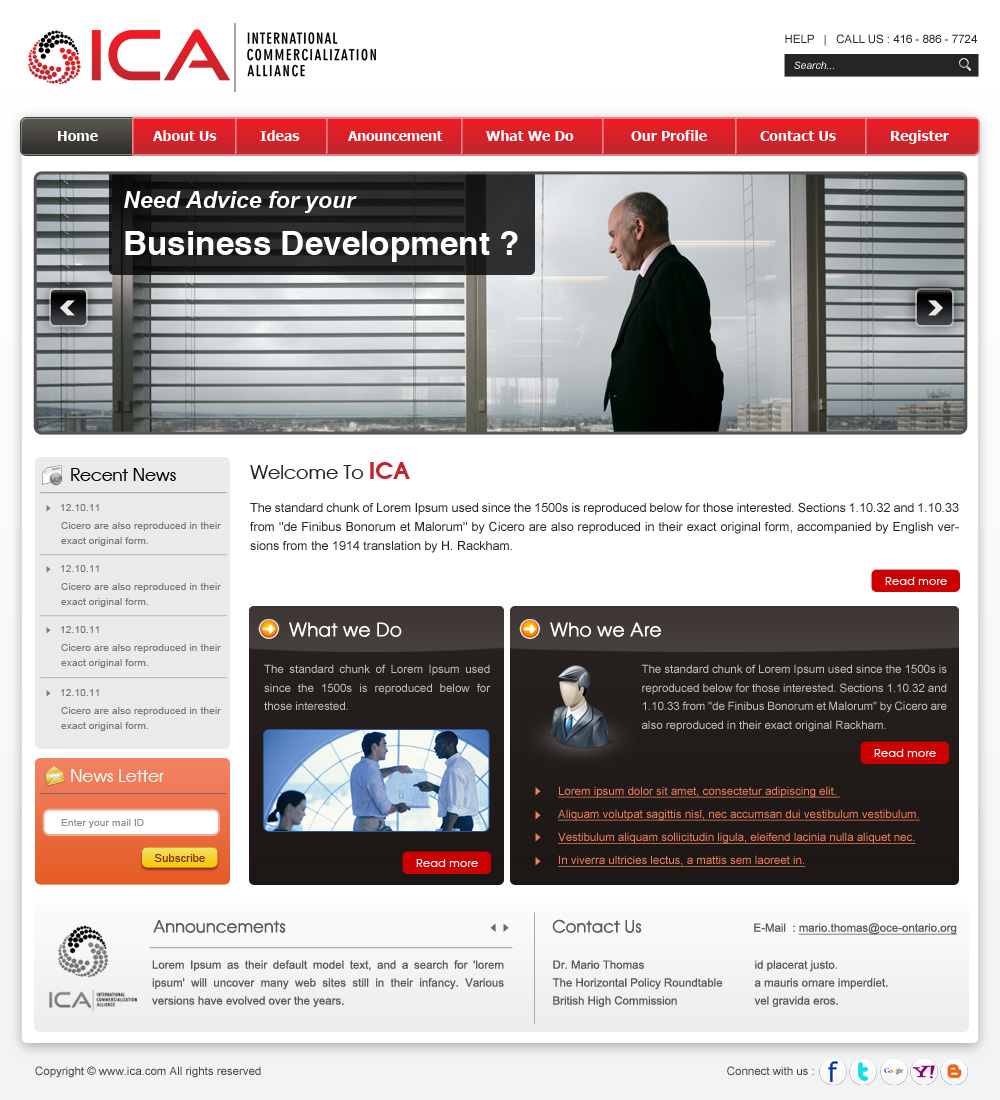 Web Design by pb for this project | Design #451481