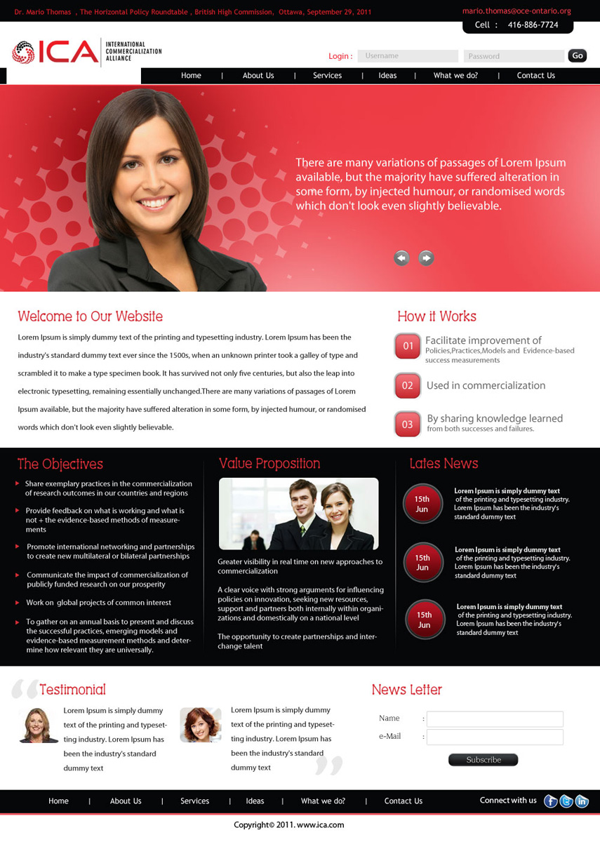 Web Design par pb pour ce projet | Design #451763