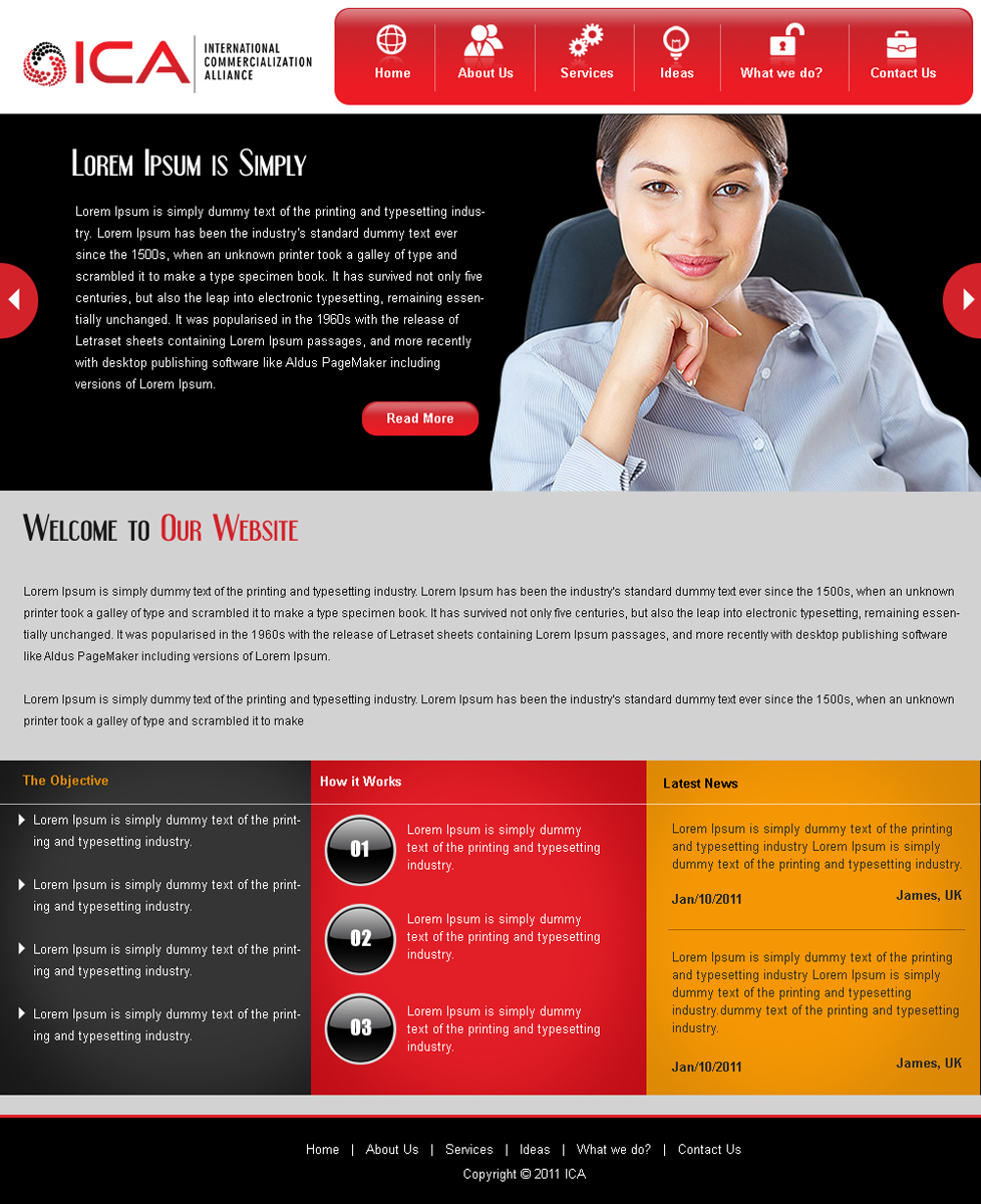 Web Design by pb for this project | Design #452373