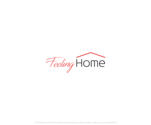 Logo Design by Daniel Caso Design for Feelinghome | Design: #10470771