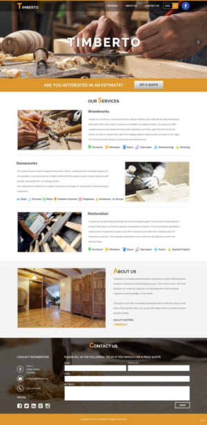 Web Design by pb for this project | Design: #10498428
