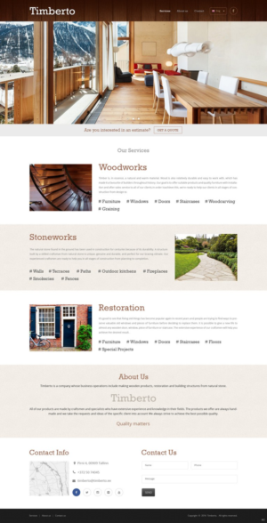 Web Design by pb for this project | Design: #10498431