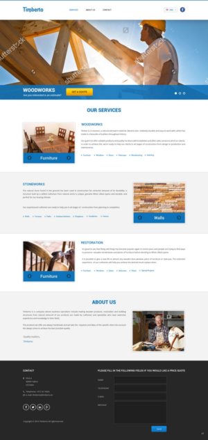 Web Design by pb for this project | Design: #10498432