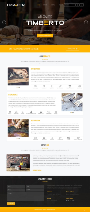 Web Design by pb for this project | Design: #10503006