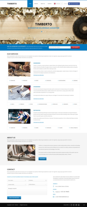 Web Design by pb for this project | Design: #10503007