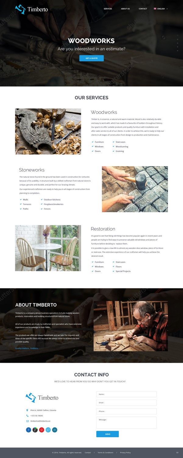 Web Design by pb for this project | Design #10503009