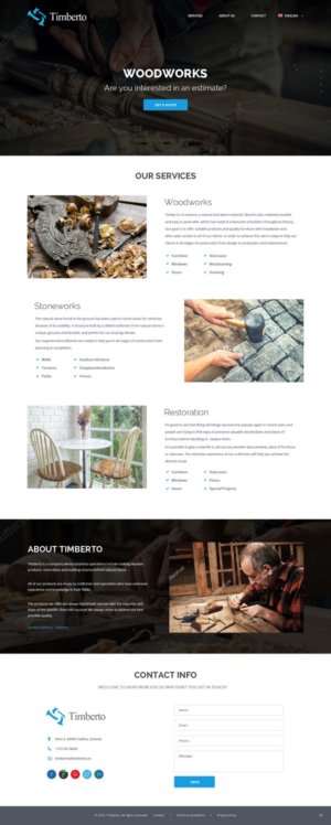 Web Design by pb for this project | Design: #10503009