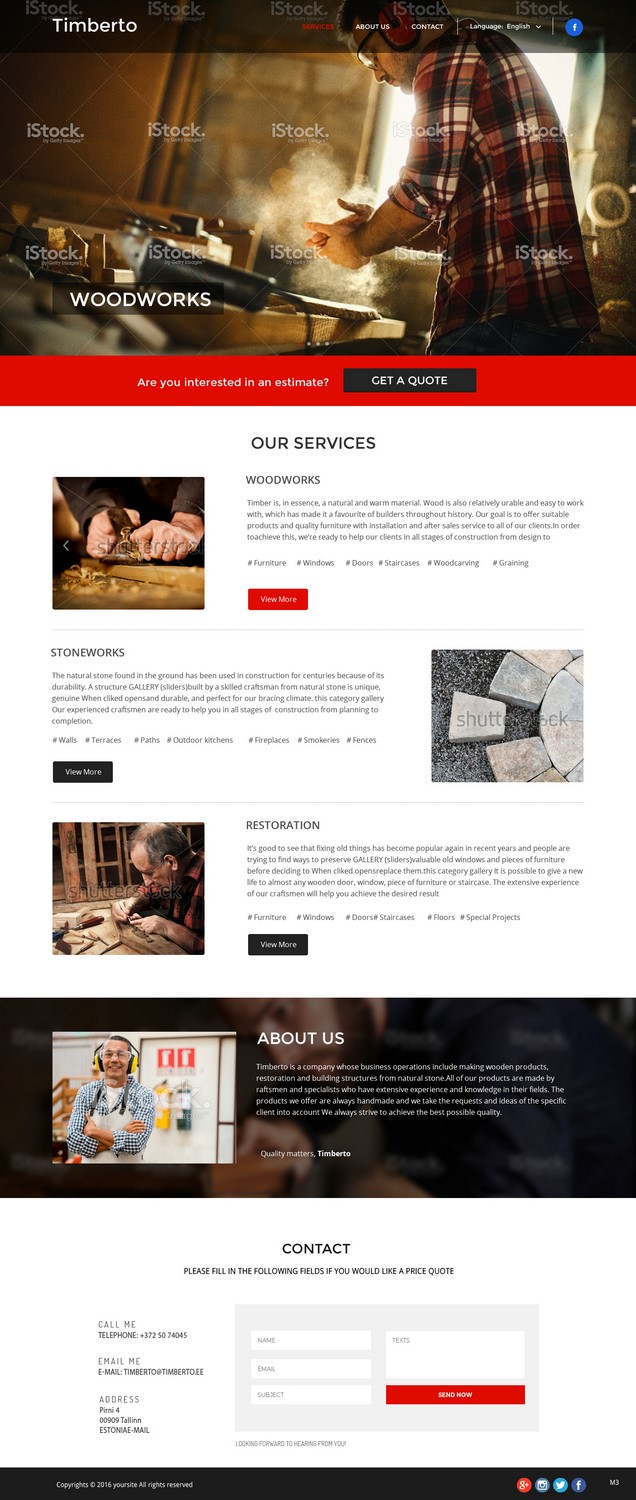 Web Design by pb for this project | Design #10503010