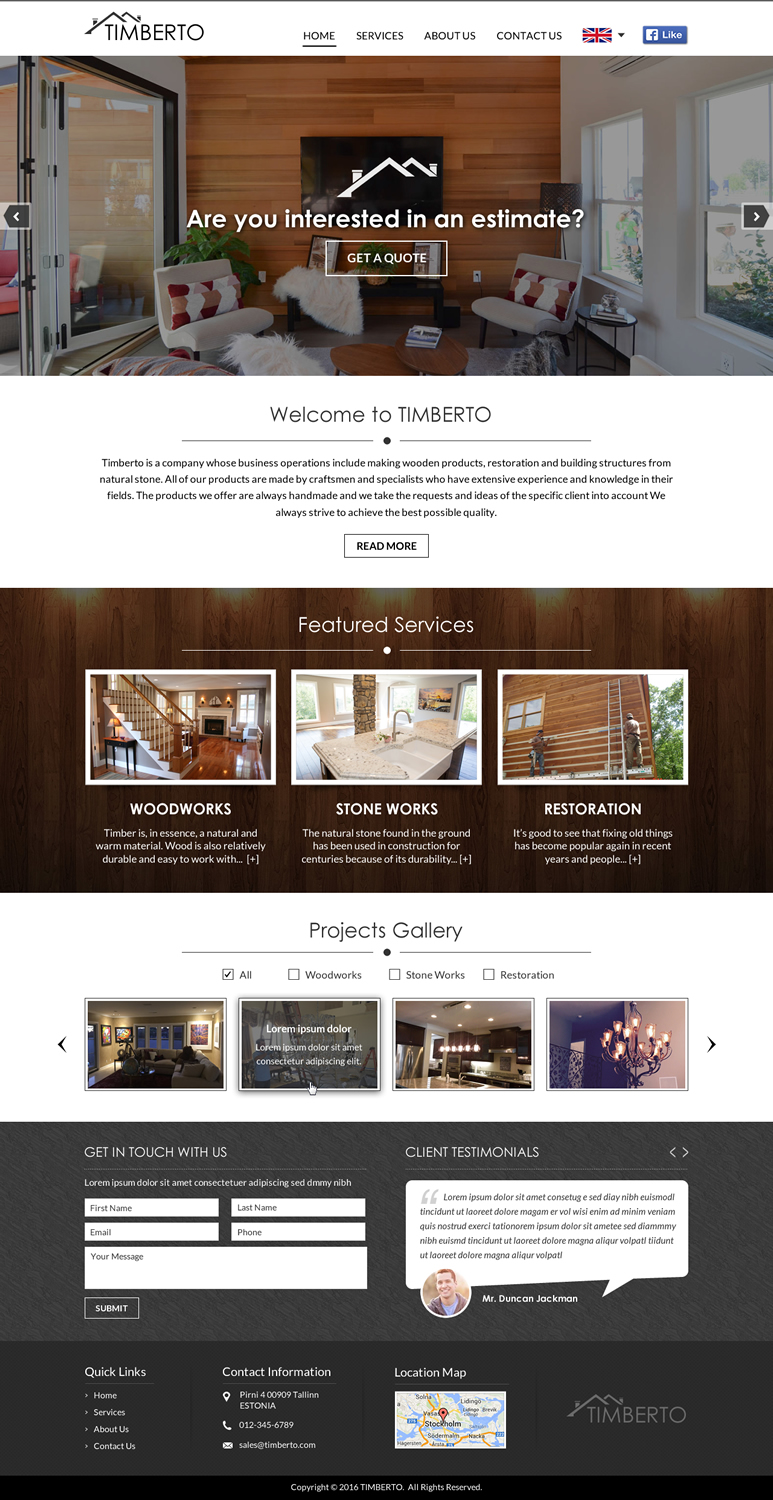Web Design by Sbss for this project | Design #10509137