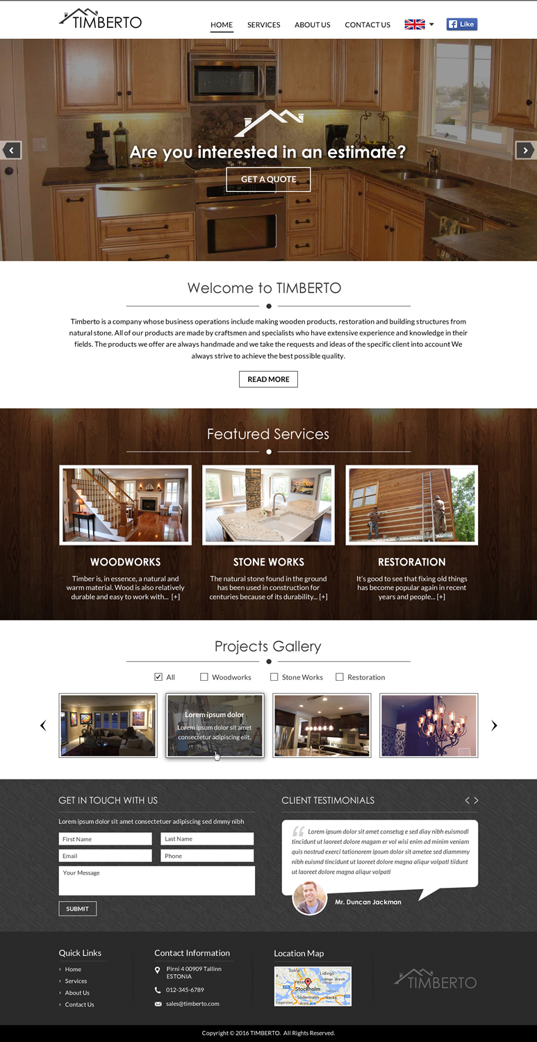 Web Design by Sbss for this project | Design #10509139