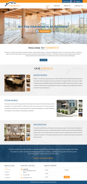 Web Design by Sbss for this project | Design: #10509164