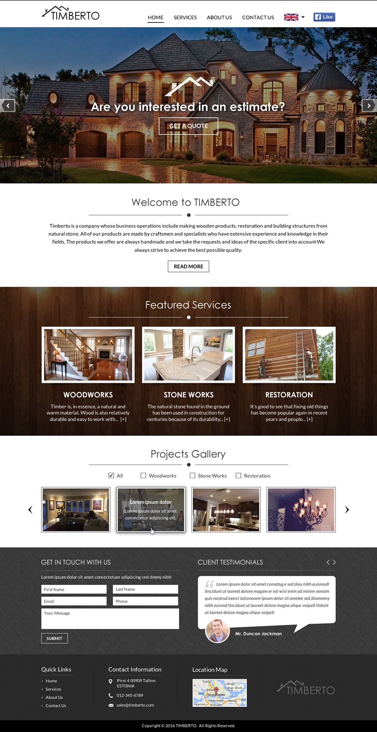 Web Design by Sbss for this project | Design #10511459