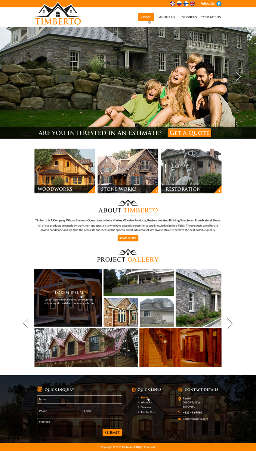 Web Design by Sbss for this project | Design #10511462