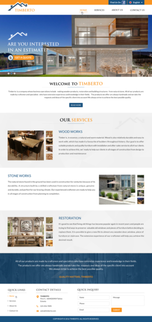 Web Design by Sbss for this project | Design: #10511469