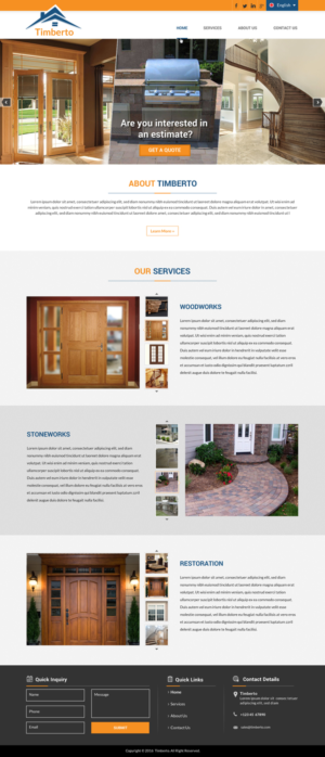 Web Design by Sbss for this project | Design: #10511472