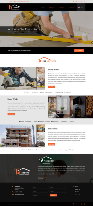 Web Design by Sbss for this project | Design: #10511473