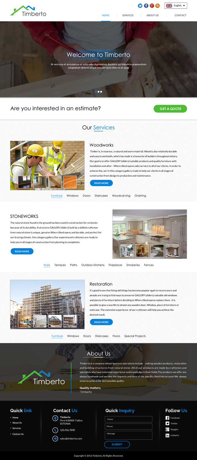 Web-Design von Sbss für dieses Projekt | Design #10511476