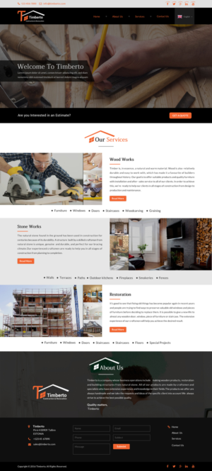 Web Design by Sbss for this project | Design: #10511478
