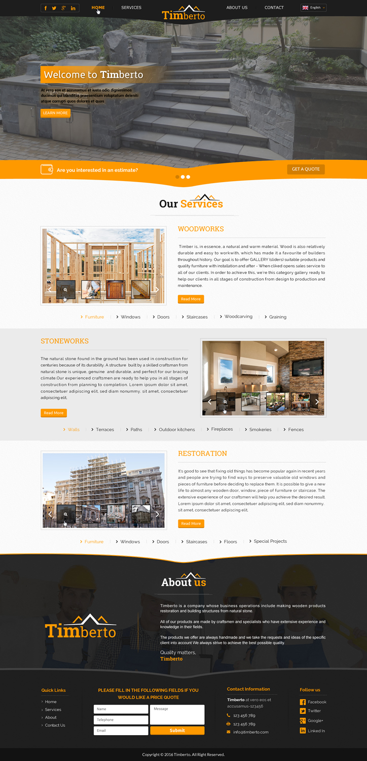 Web Design by Sbss for this project | Design #10511483