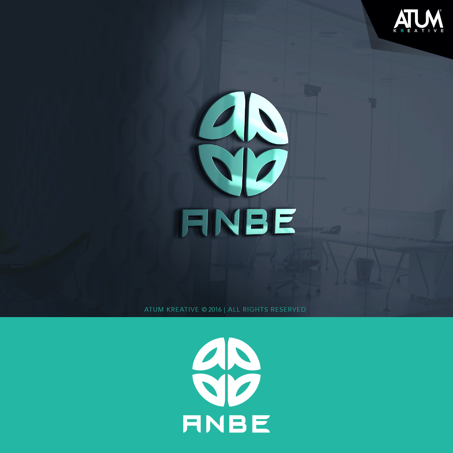 Logo Design by Atum Kreative™ for ANBE | Design #10509971