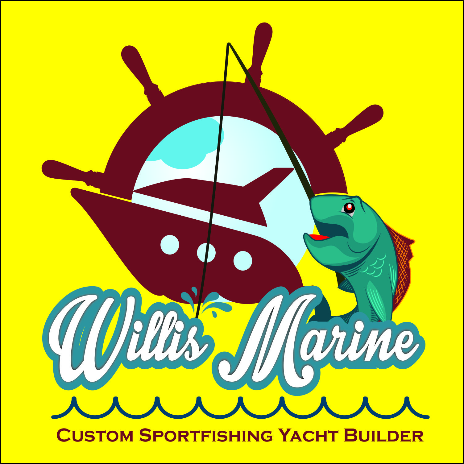 Logo Design by Vims_Charan for Willis Marine Inc | Design #10536821