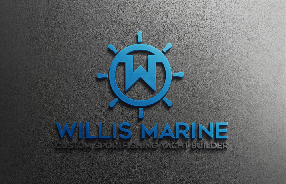 Logo Design by Apple™ for Willis Marine Inc | Design #10464941