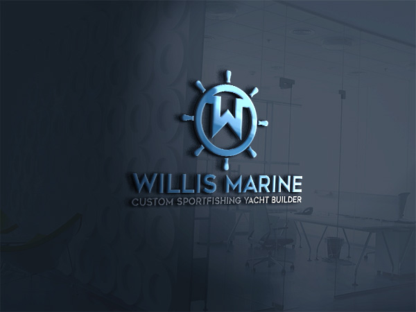 Logo Design by Apple™ for Willis Marine Inc | Design #10464942