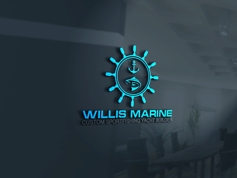 Logo-Design von Mehedi Hasan ™ für Willis Marine Inc | Design #10462213