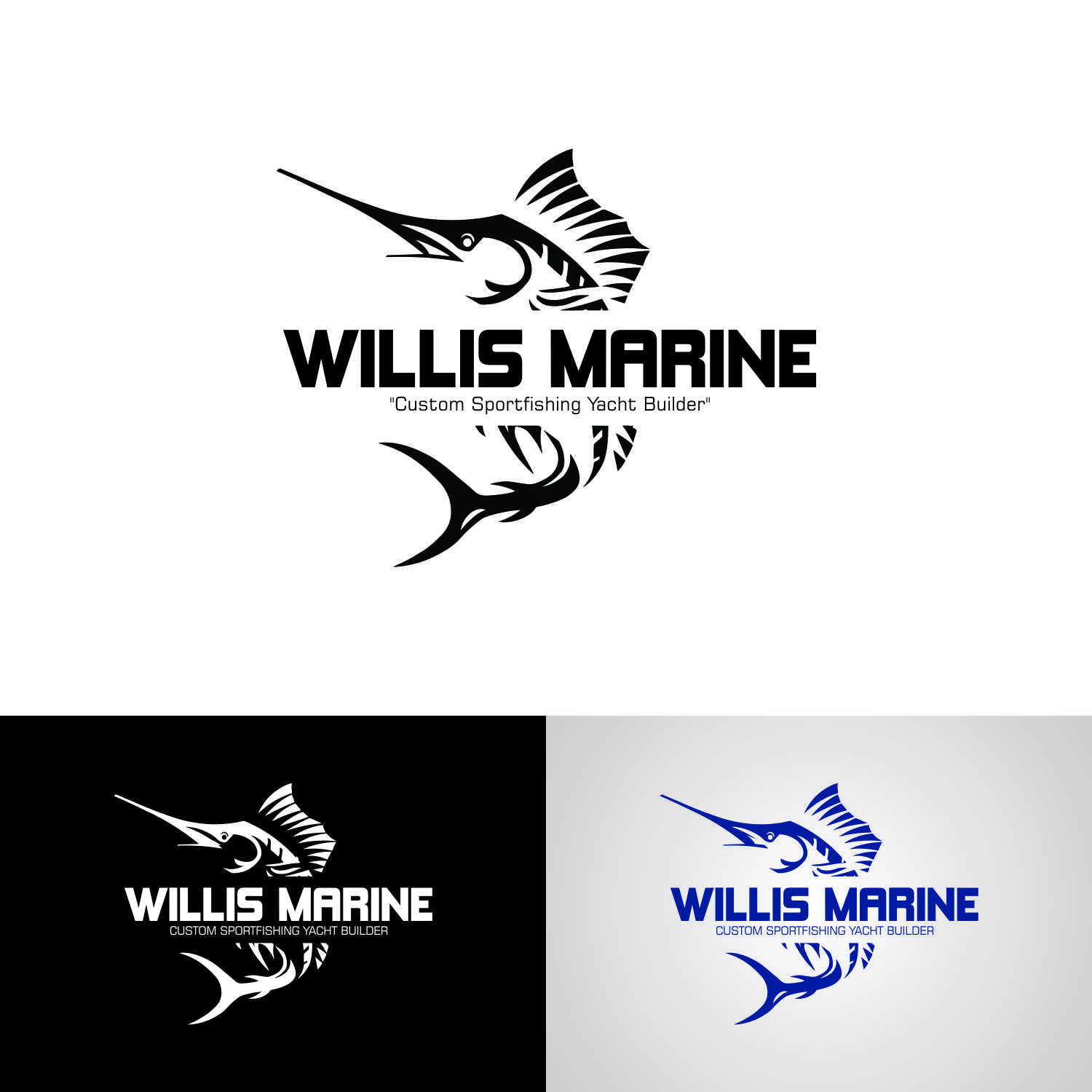 Logo Design by Mohits27 for Willis Marine Inc | Design #10483648