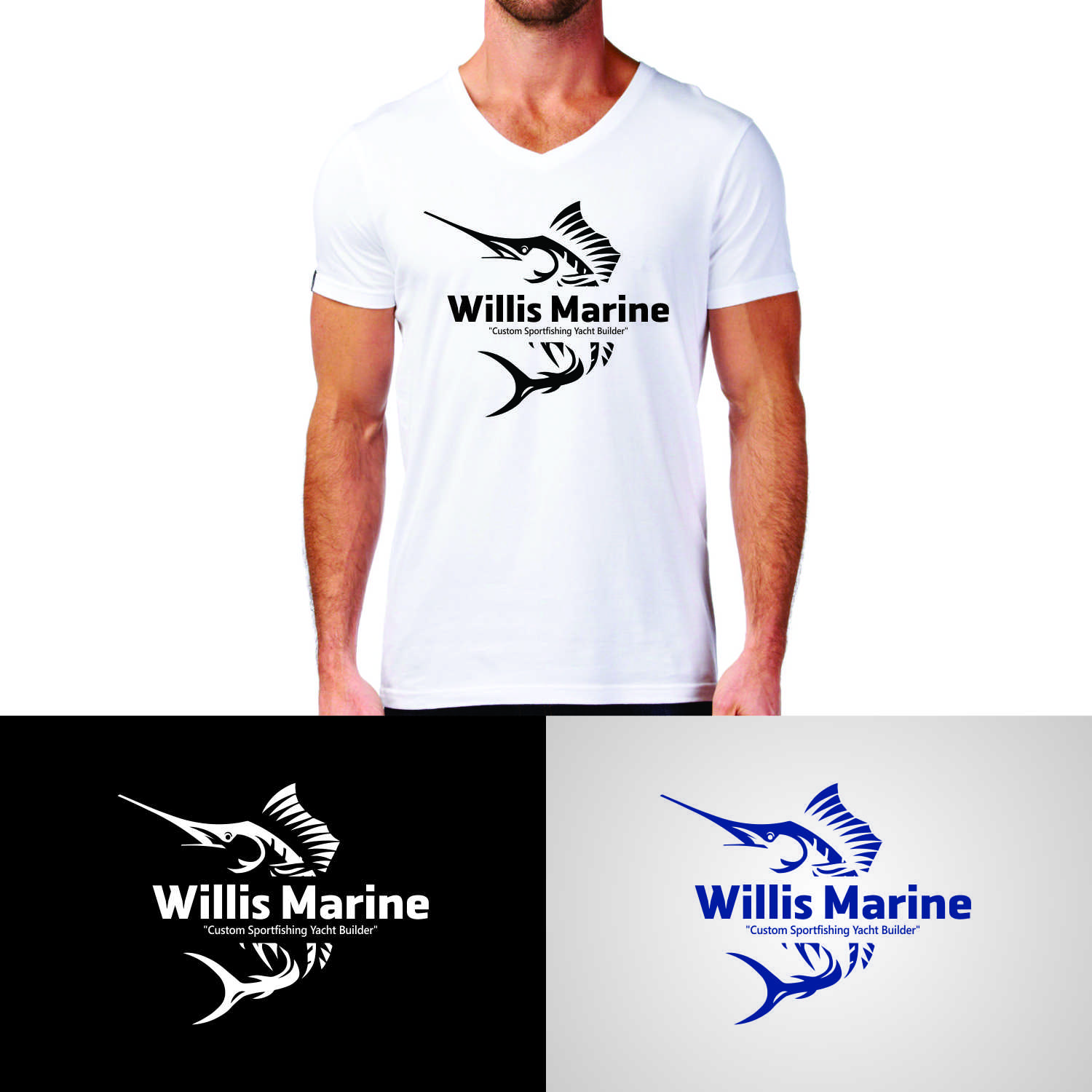 Logo Design by Mohits27 for Willis Marine Inc | Design #10504823