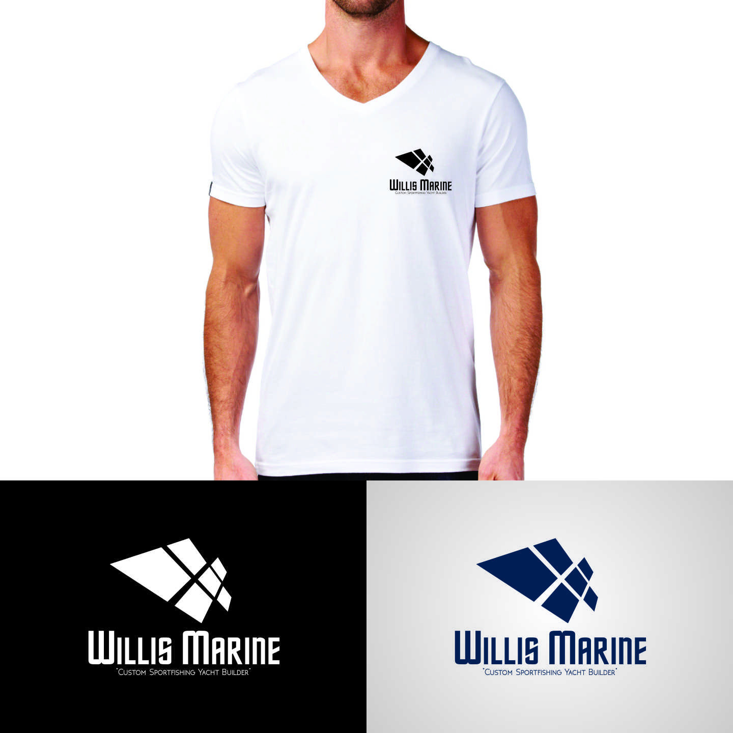 Logo Design by Mohits27 for Willis Marine Inc | Design #10504825