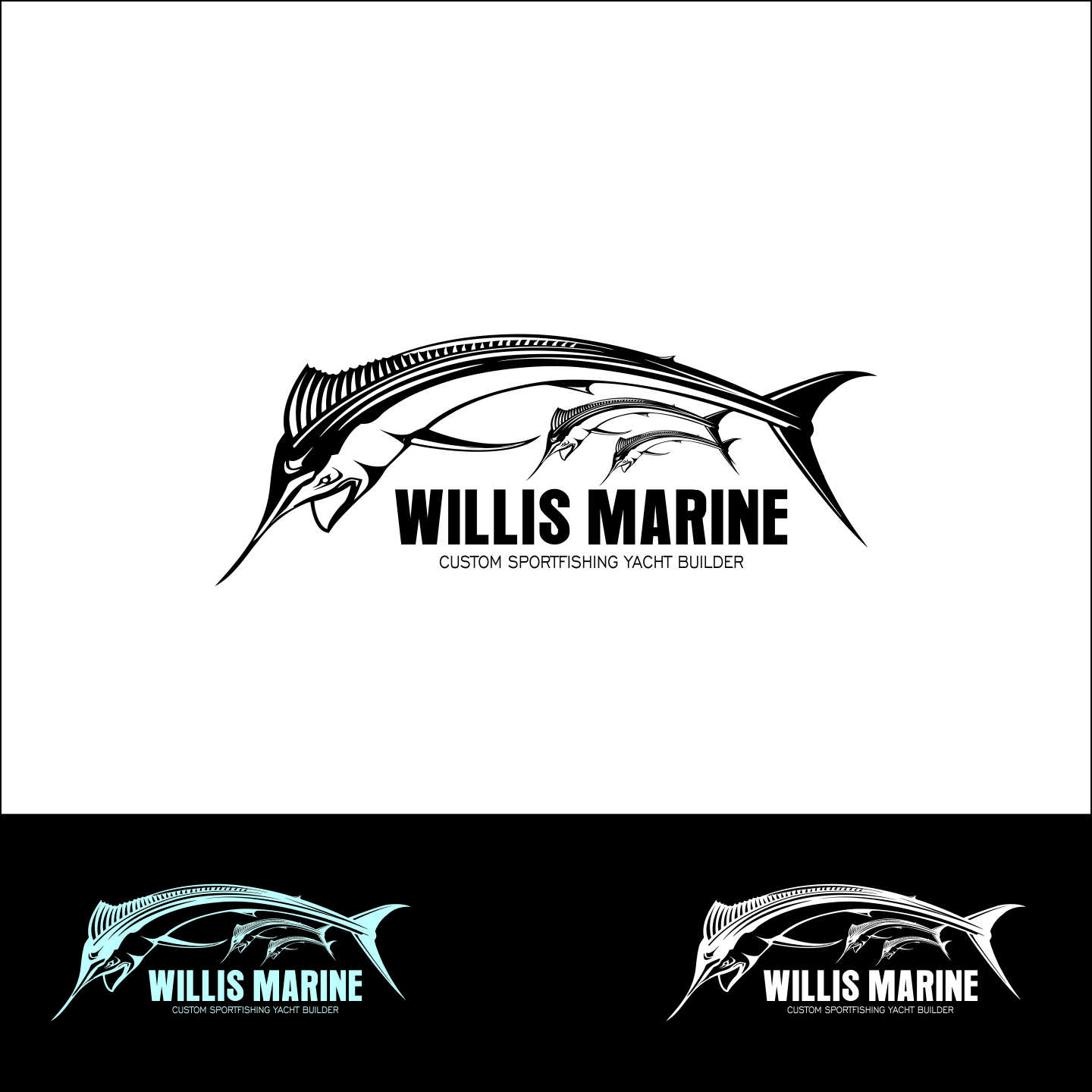 Logo Design by Mohits27 for Willis Marine Inc | Design #10504826