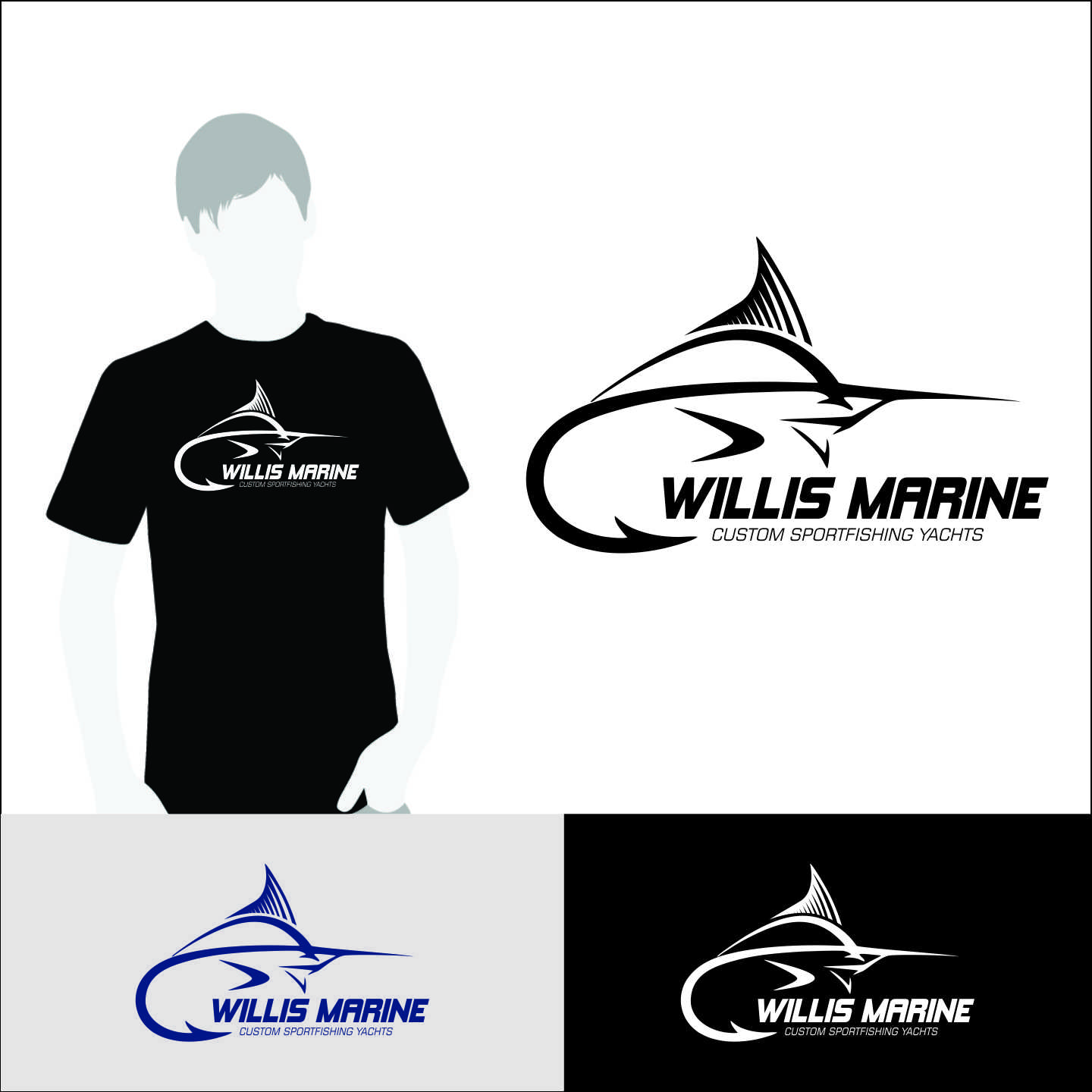 Logo Design by Mohits27 for Willis Marine Inc | Design #10556713